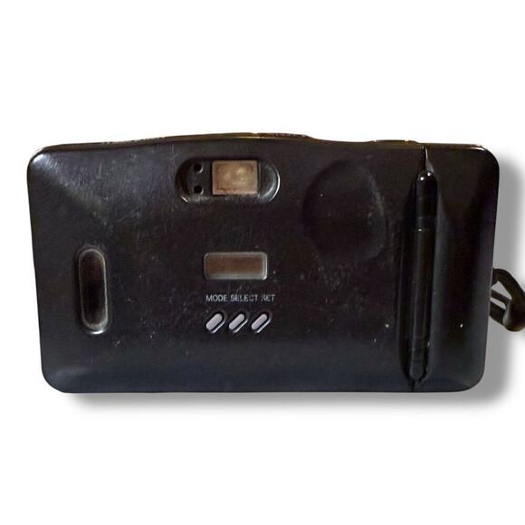 Vintage Samsung AF-Slim II Red Eye Reduction Black 35mm Film Camera Works - Picture 4 of 9